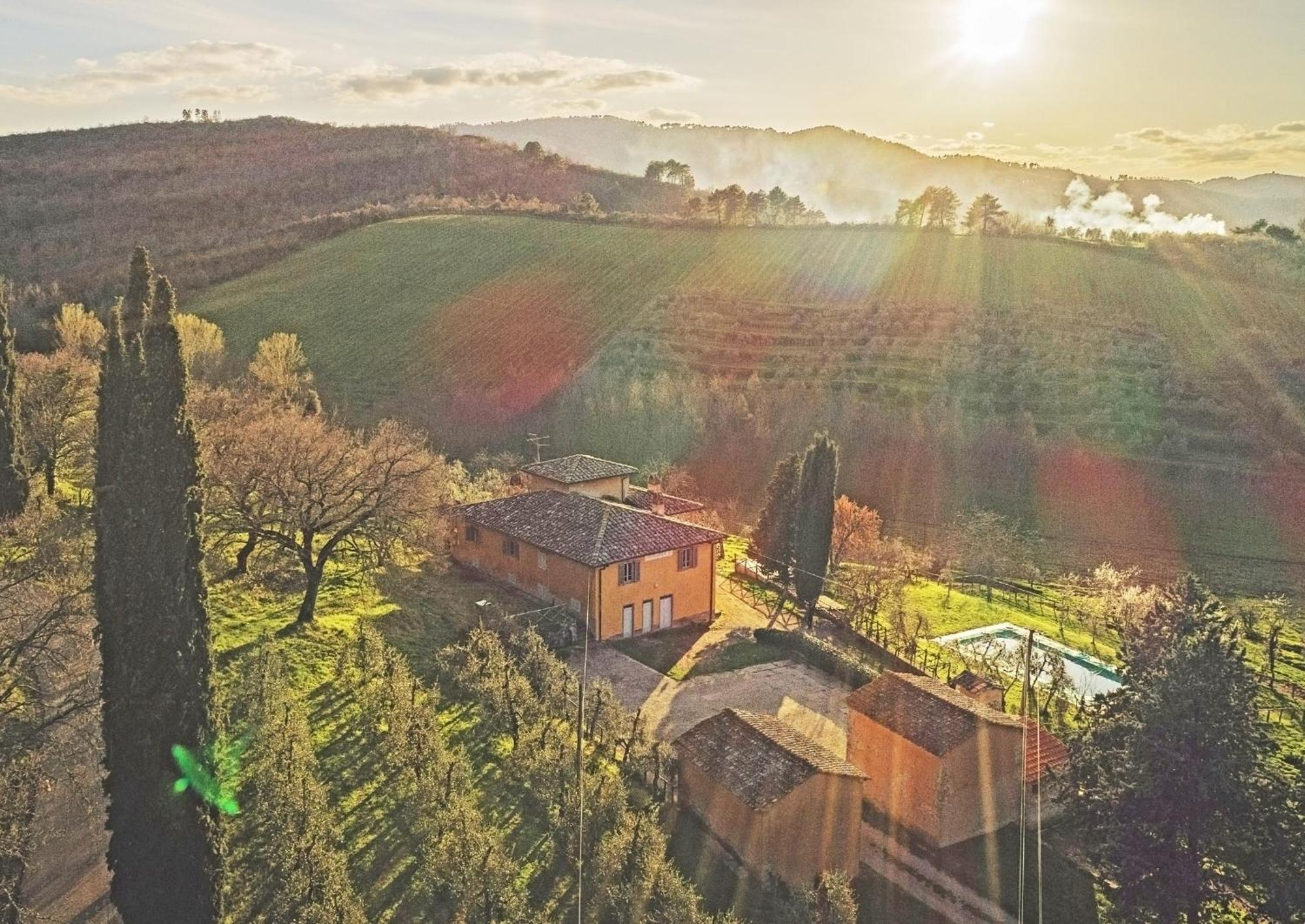 Petrolo Villa Bucine Buitenkant foto