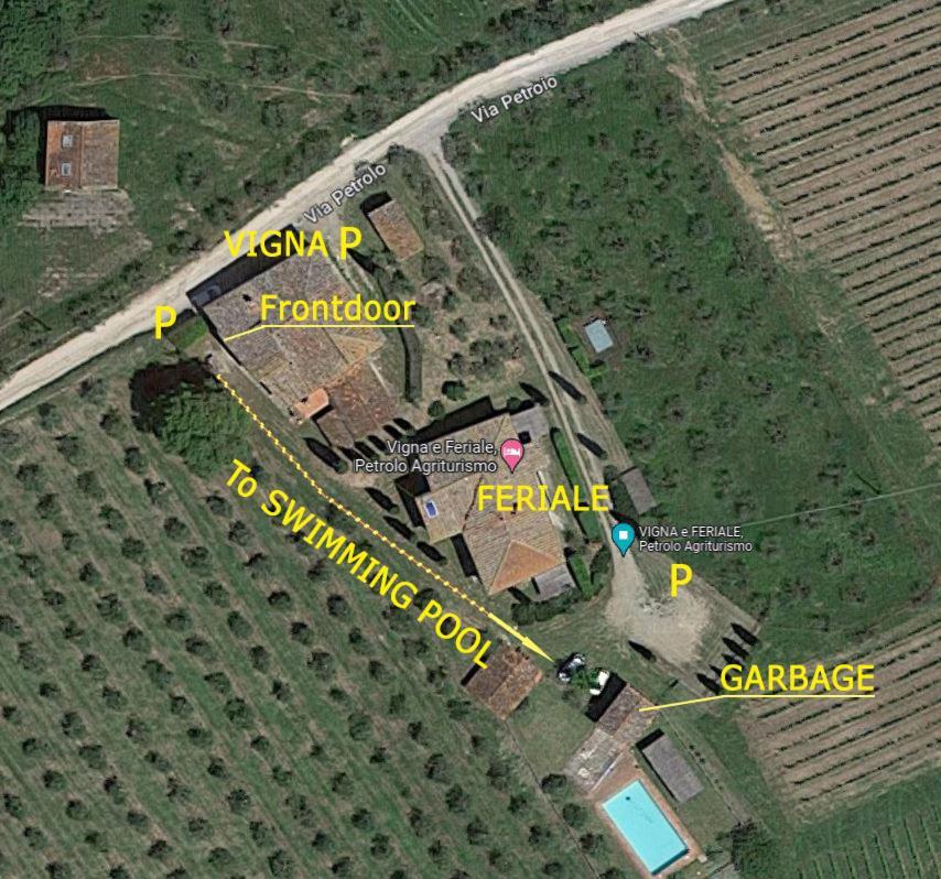 Petrolo Villa Bucine Buitenkant foto