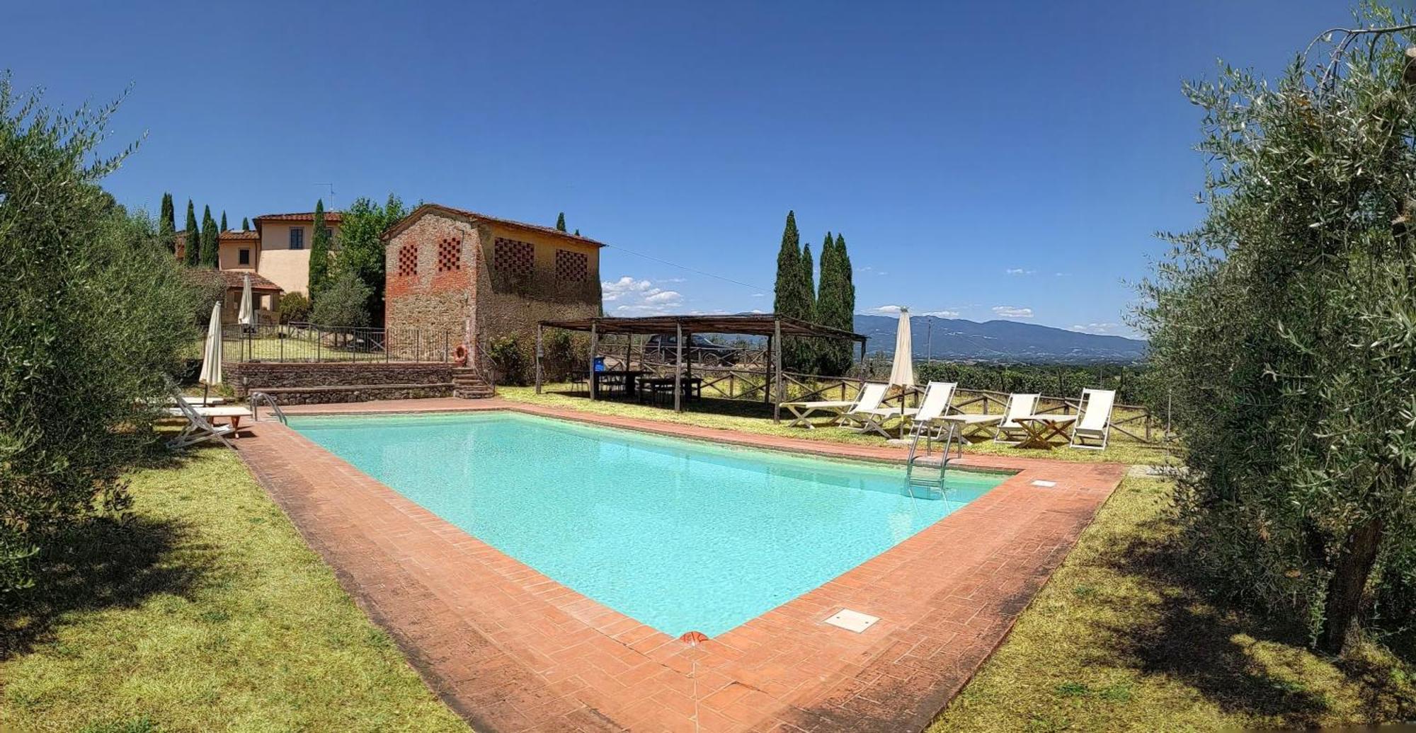 Petrolo Villa Bucine Buitenkant foto