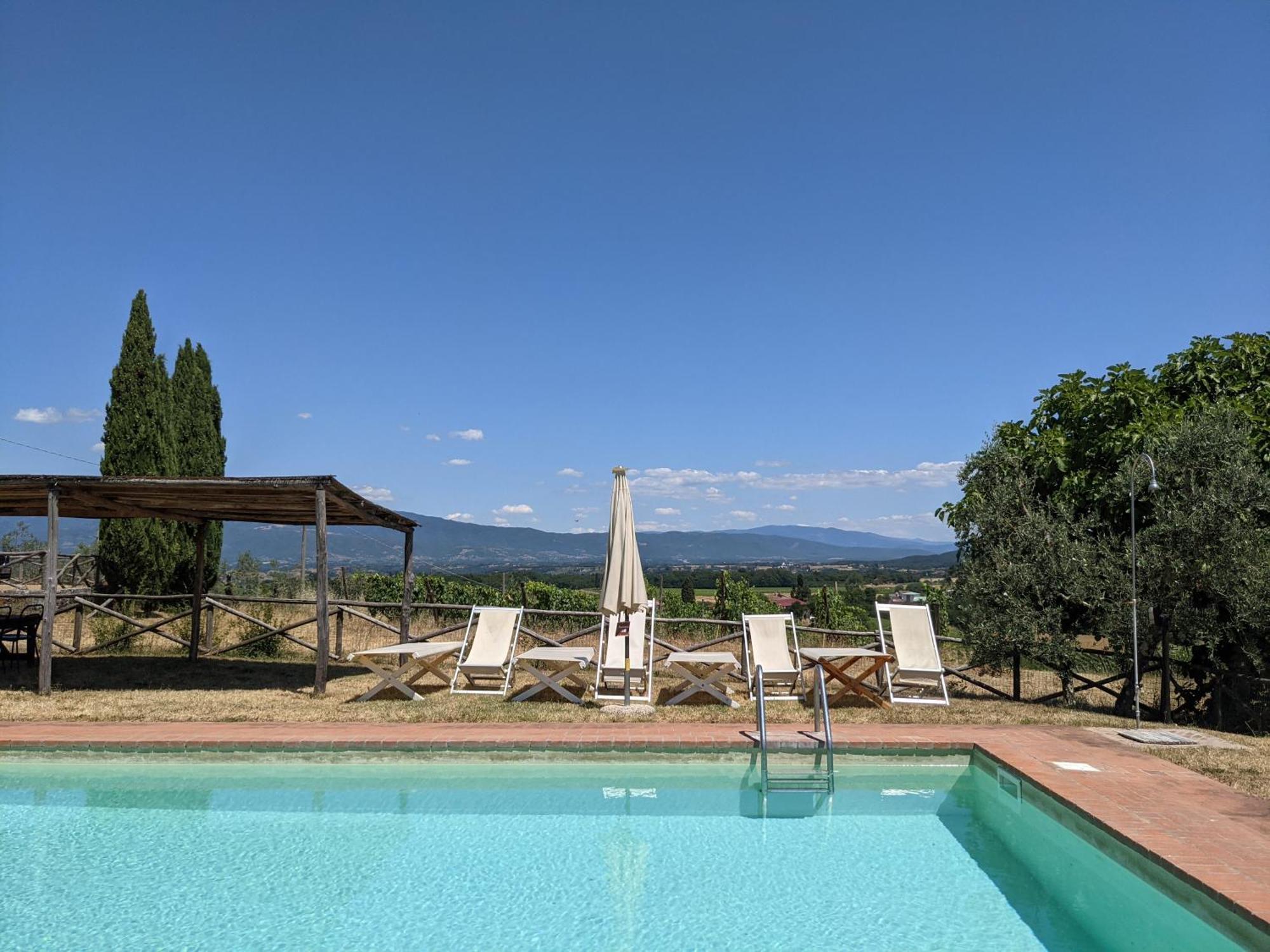 Petrolo Villa Bucine Buitenkant foto