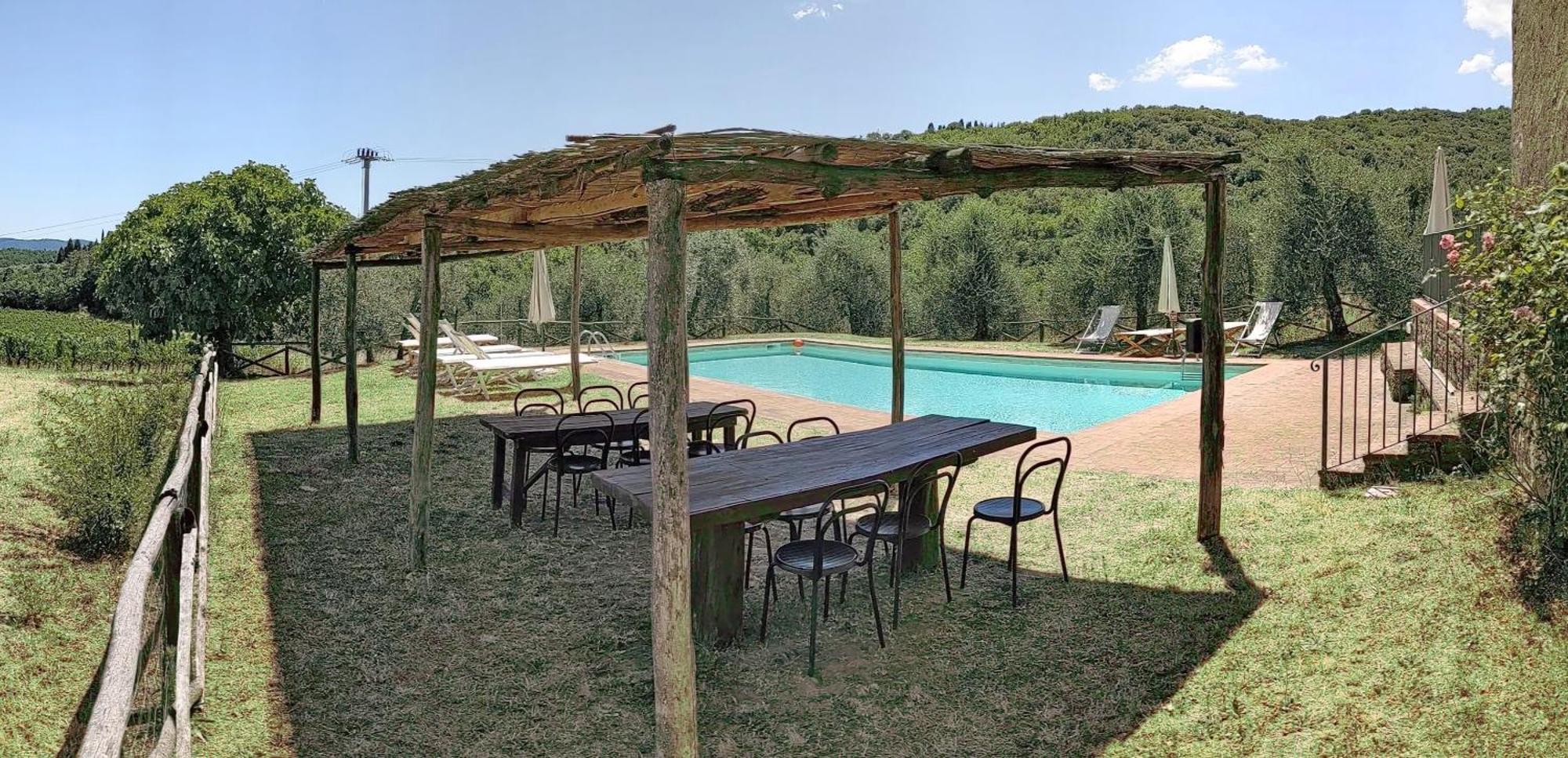 Petrolo Villa Bucine Buitenkant foto
