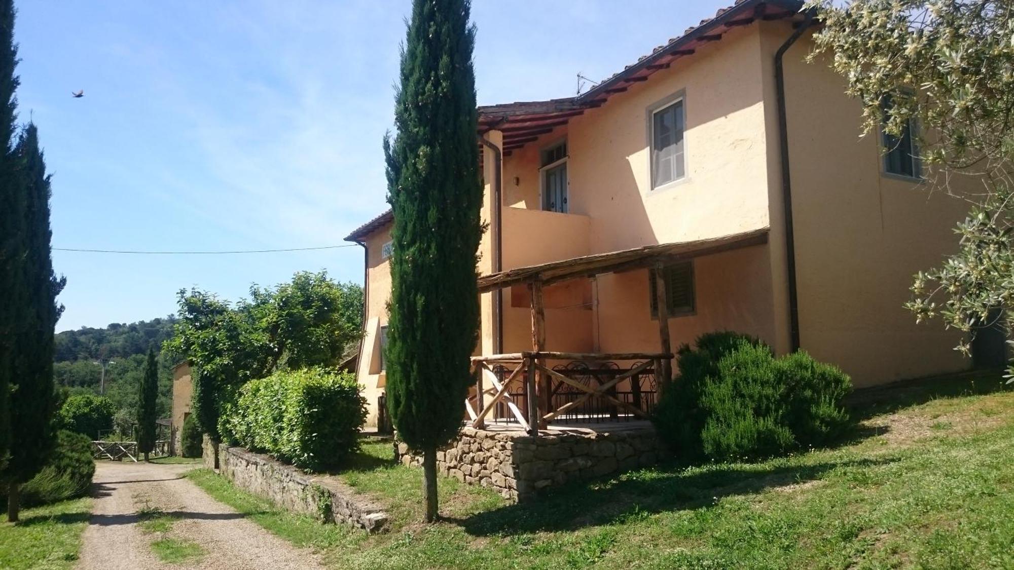 Petrolo Villa Bucine Buitenkant foto