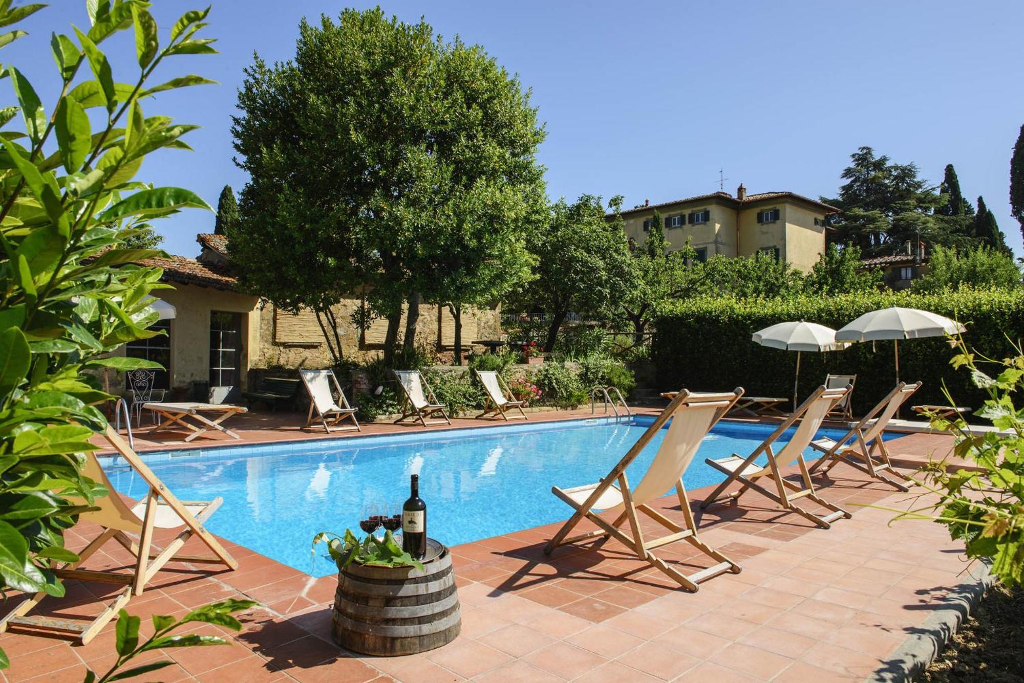 Petrolo Villa Bucine Kamer foto